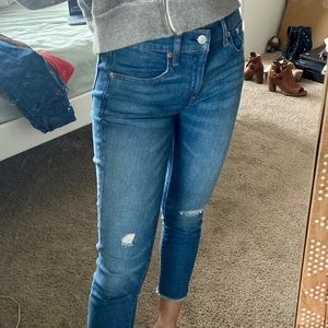 RALPH LAUREN SKINNY CROPPED JEANS